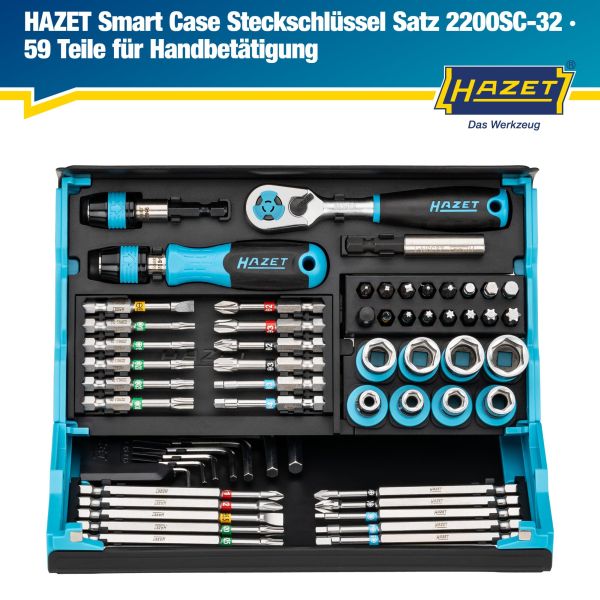 Hazet SmartCase Steckschluessel-Satz 2200SC-32 - Image 9