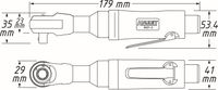 HAZET Ratschenschrauber (Druckluft), Art.-Nr. 9021-3