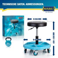 HAZET Werkstatthocker, Art.-Nr. 195N-4