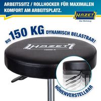 HAZET Werkstatthocker, Art.-Nr. 195N-4