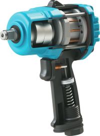 HAZET Schlagschrauber (Druckluft) "Twin Turbo Schlagschrauber", Art.-Nr. 9012TT