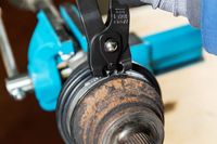 HAZET Zange, Gelenkmanschetten-Schelle "Achsmanschetten Klemm-Zange", Art.-Nr. 1847-1