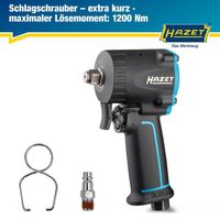 HAZET Schlagschrauber (Druckluft) "Schlagschrauber extra kurz", Art.-Nr. 9012M-1
