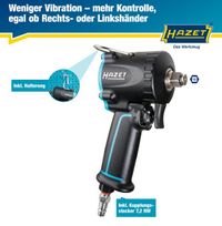 HAZET Schlagschrauber (Druckluft) "Schlagschrauber extra kurz", Art.-Nr. 9012M-1