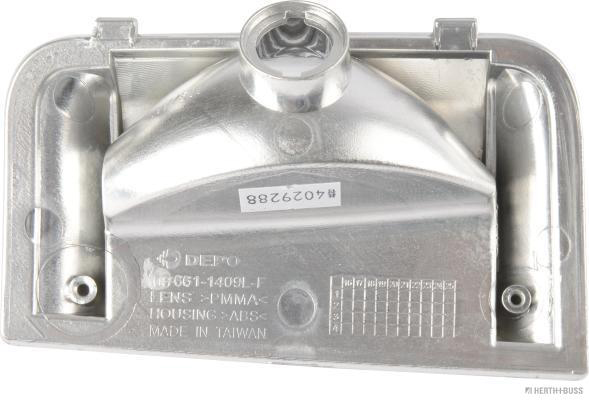 HERTH+BUSS ELPARTS Zusatzblinkleuchte 83700609 WY5W links für LANCIA Peugeot