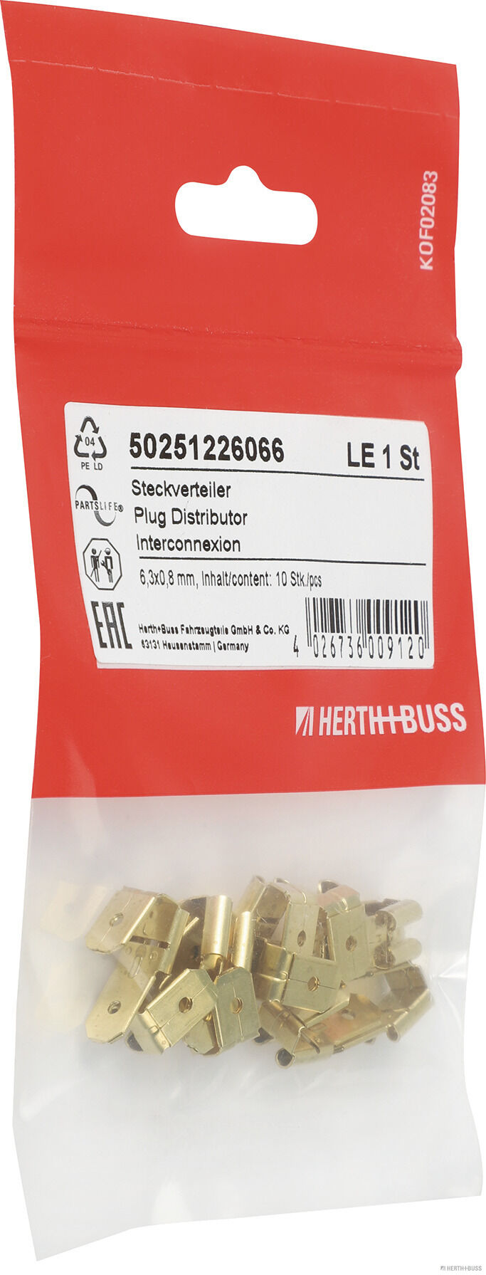 HERTH+BUSS ELPARTS Steckverteiler 50251226066