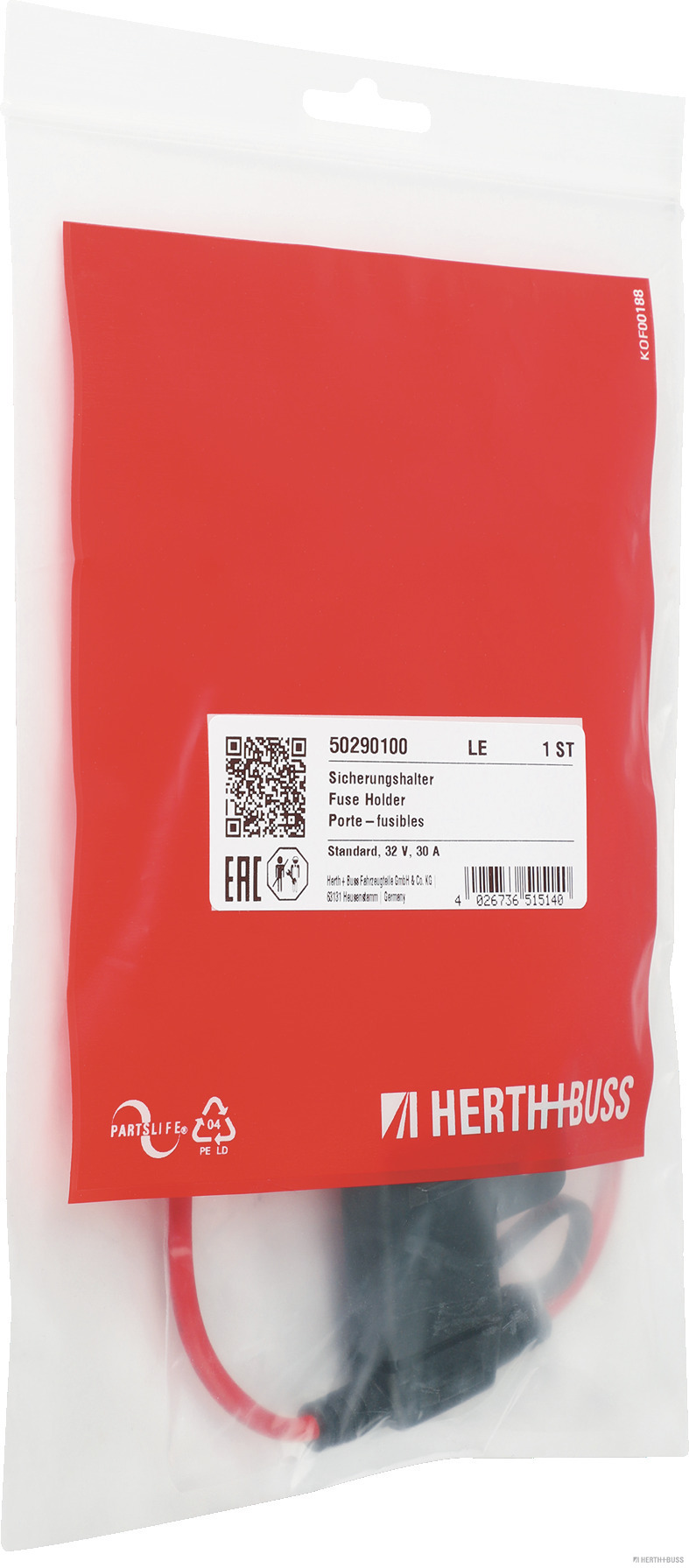HERTH+BUSS ELPARTS Sicherungshalter 50290100