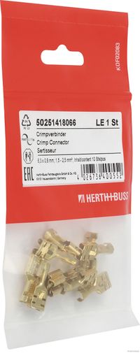 HERTH+BUSS ELPARTS Crimpverbinder, Art.-Nr. 50251418066