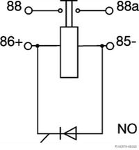 HERTH+BUSS ELPARTS Multifunktionsrelais, Art.-Nr. 75613303
