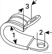 HERTH+BUSS ELPARTS Klemmschelle, Art.-Nr. 50265812