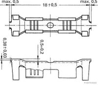 HERTH+BUSS ELPARTS Crimpverbinder, Art.-Nr. 50253351