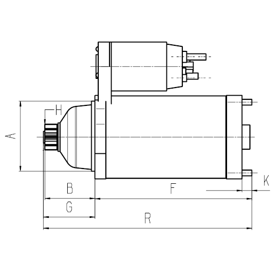 Hc-cargo Starter [Hersteller-Nr. F032115311] für Skoda, Seat, Audi, VW - Bild 6