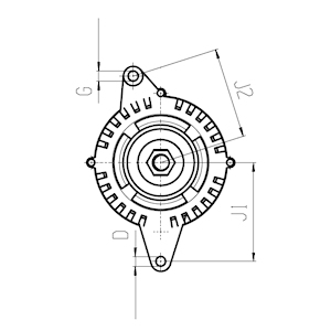 HC-CARGO Generator F 032 115 898 für VW