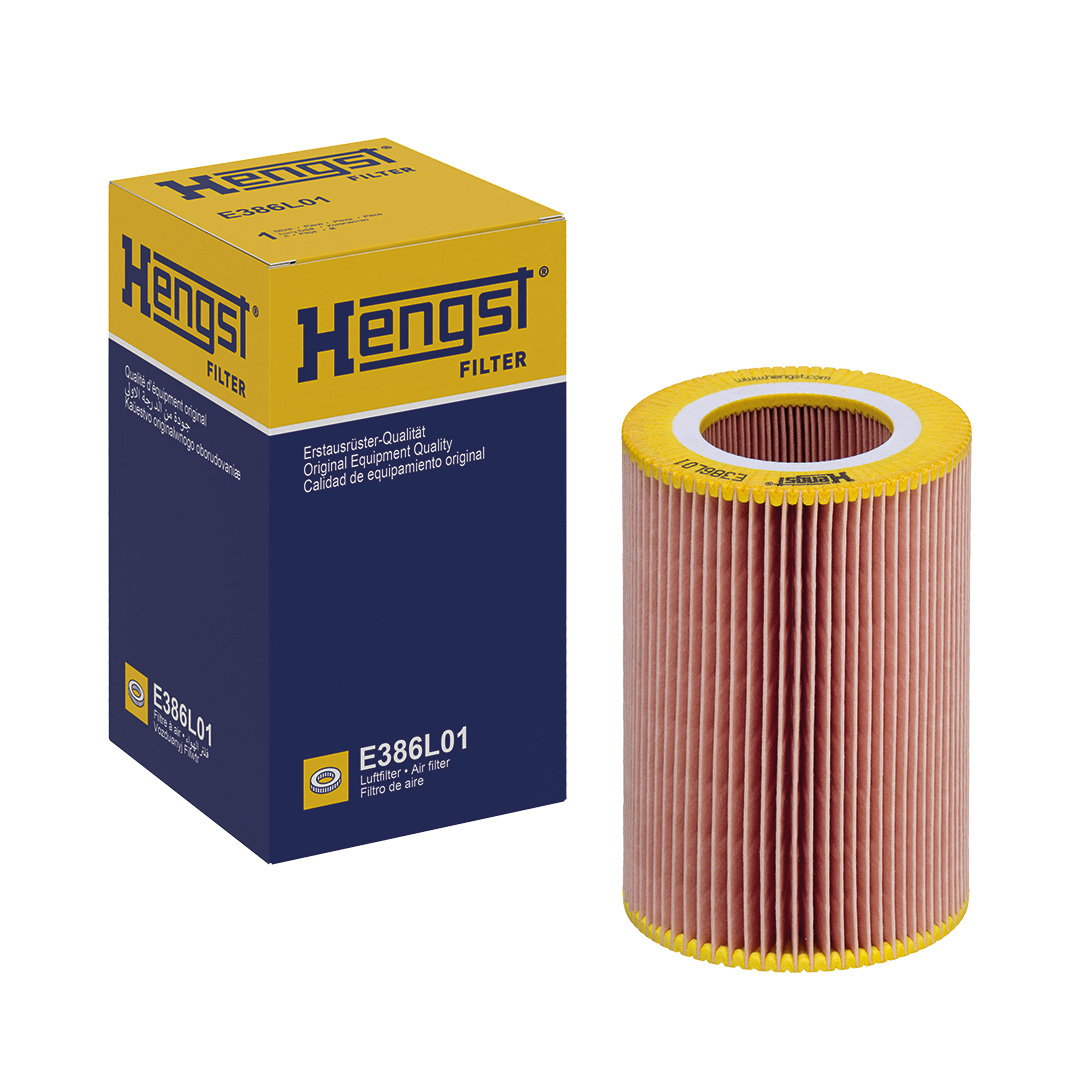 HENGST FILTER Luftfilter e386l01 Filtereinsatz 135mm für SMART