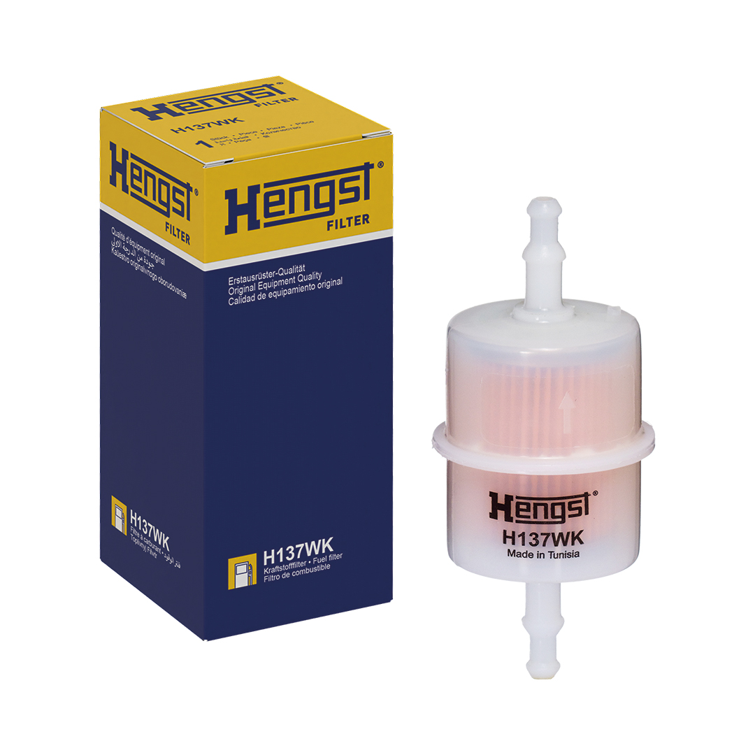 HENGST FILTER Kraftstofffilter h137wk Leitungsfilter 116mm für LIGIER SANTANA PIAGGIO Opel RENAULT VAG