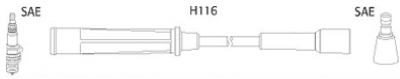 ASTEMO-HITACHI Zündleitungssatz Hüco 134464 für RENAULT