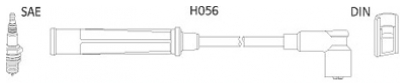 ASTEMO-HITACHI Zündleitungssatz Hüco 134467 für Fiat