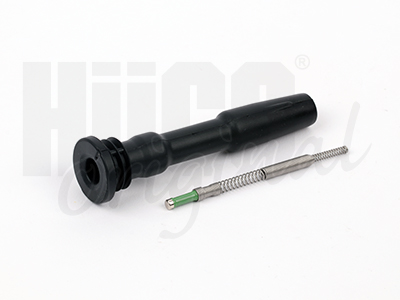 ASTEMO-HITACHI Stecker, Zündspule Hüco 134072 für Porsche VAG