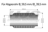HJS Flexrohr, Abgasanlage "interFLEX", Art.-Nr. 83 00 8570