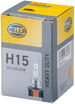 HELLA Glühlampe, Fernscheinwerfer 8gj168119241 H15
