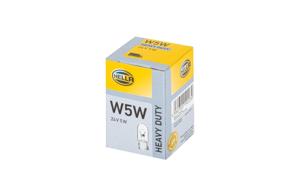 HELLA Glühlampe 8gp003594251 W5W für DAF Iveco Volvo MAN LOTUS (YOUNGMAN) TOYOTA