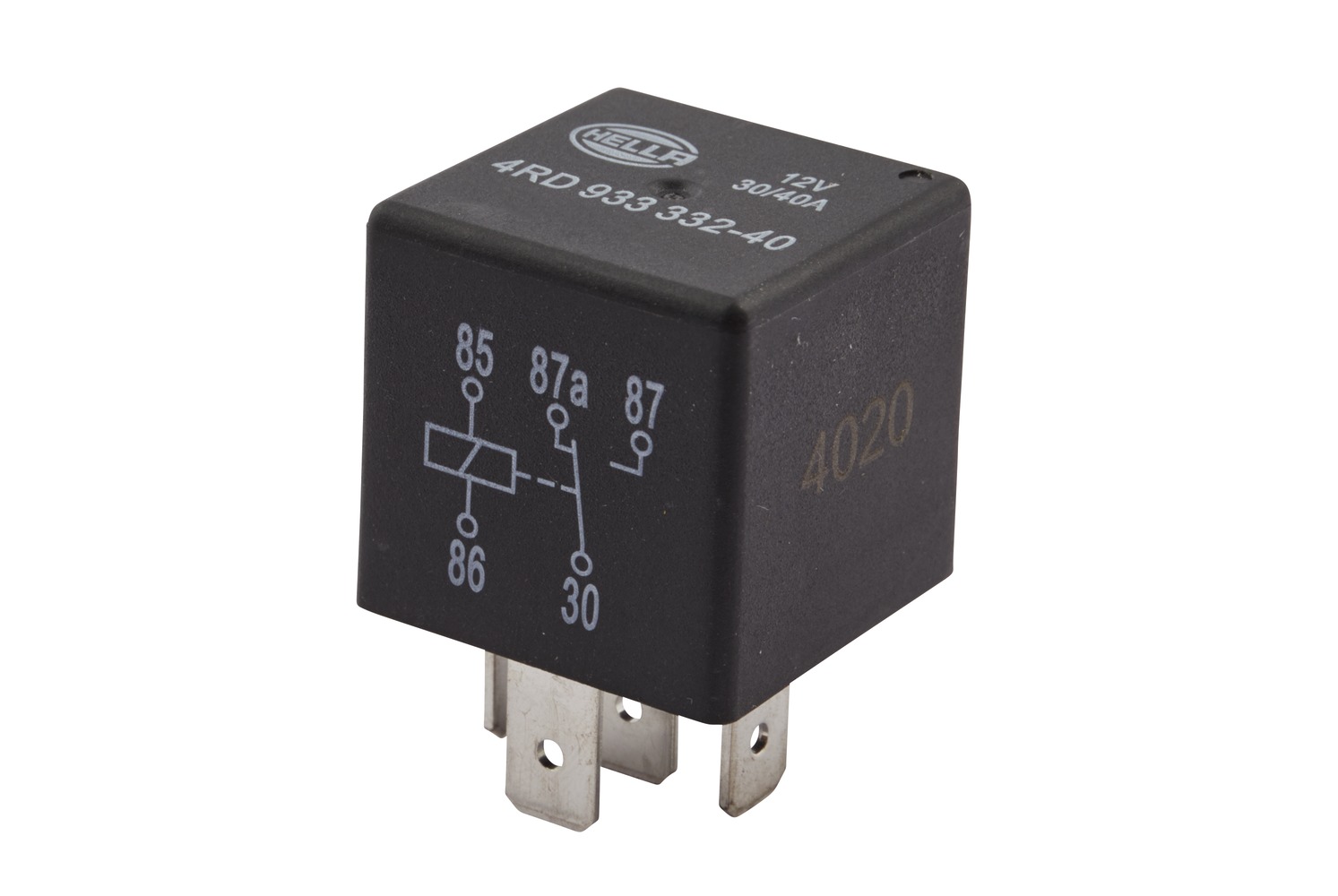 HELLA Relais, Arbeitsstrom 4rd933332401 für DAF BMW Opel Fiat FERRARI MASERATI Ford Mercedes RENAULT MAN Porsche ROLLS-ROYCE
