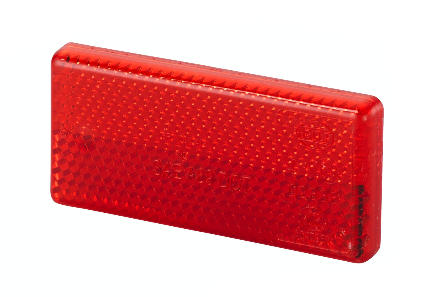 HELLA Rückstrahler rechteckig rot, 70 x 31,5 mm, Stärke 5 mm, verklebt | - Image 9