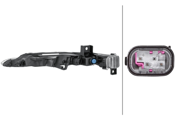 HELLA Blinkleuchte 2be012170021 LED vorne rechts für Porsche
