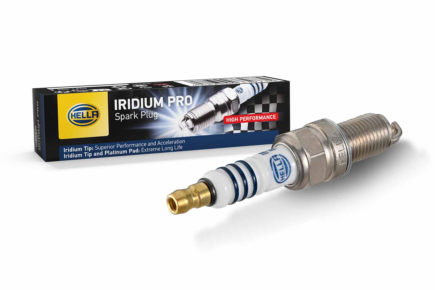 HELLA Zündkerze Iridium Pro 8eh188706211 für Suzuki VW DAIHATSU MITSUBISHI Subaru