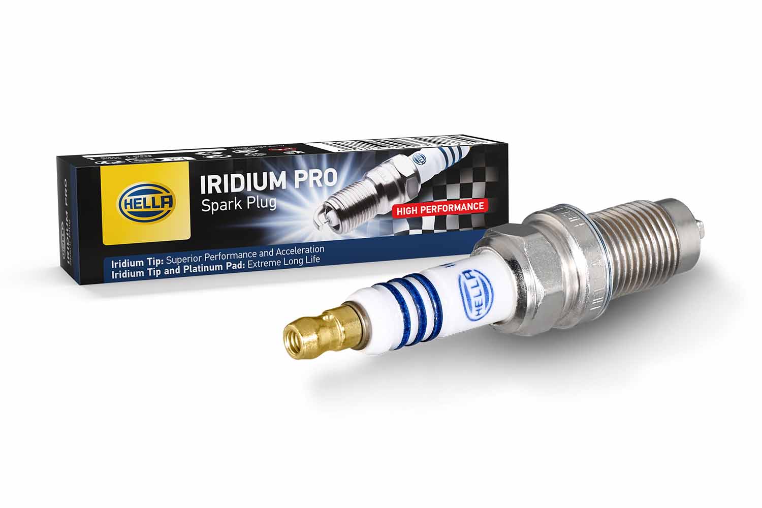 HELLA Zündkerze Iridium Pro 8eh188706351 für Bentley