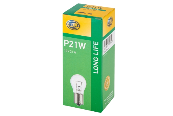 HELLA Glühlampe, Nebelschlussleuchte 8ga002073271 P21W für DAF VW
