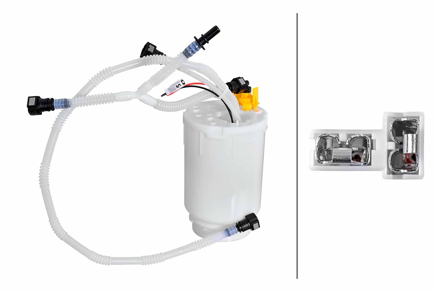 HELLA Schlingertopf, Kraftstoffpumpe 8tf358312521 für Porsche