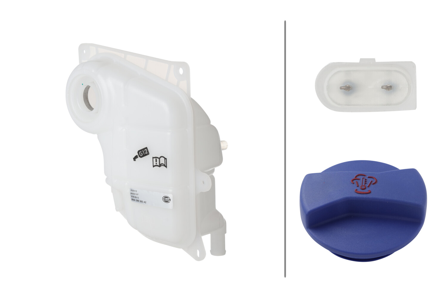 HELLA Ausgleichsbehälter, Kühlmittel 8ma366365421 für CUPRA VW (SVW)