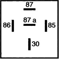 HELLA Relaissockel, Art.-Nr. 8JD 745 801-011