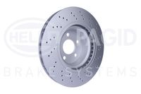 HELLA Bremsscheibe "PRO High Carbon", Art.-Nr. 8DD 355 127-461
