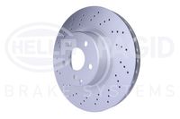 HELLA Bremsscheibe "PRO High Carbon", Art.-Nr. 8DD 355 127-461
