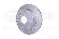 HELLA Bremsscheibe "PRO High Carbon", Art.-Nr. 8DD 355 128-821