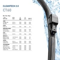 HELLA Wischblatt "CLEANTECH" f&uuml;r OPEL ASTRA J Kasten/Kombi (P10), Art.-Nr. 9XW 358 053-241