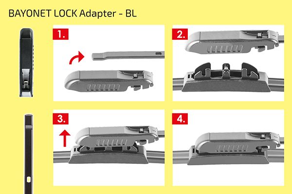 HEYNER Adapter, Wischblatt 300430