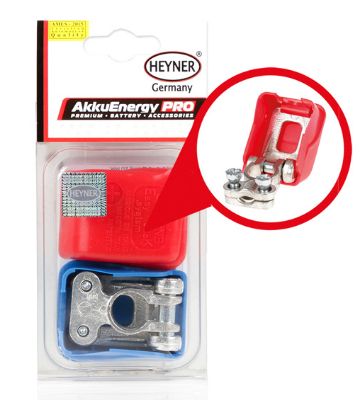 HEYNER Batteriepolklemme Batterie Polklemmen QuickClip 925300