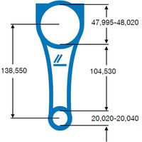 IPSA Pleuel, Art.-Nr. CO004500