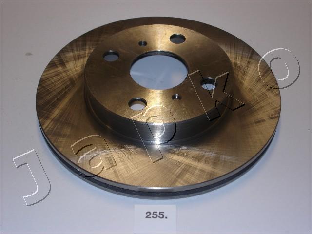 JAPKO Bremsscheibe 60255 Vorderachse belüftet 238mm 18mm für TOYOTA