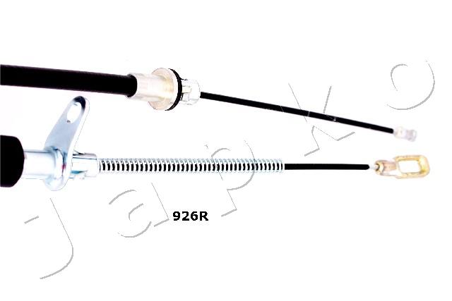 JAPKO Seilzug, Feststellbremse 131926r hinten rechts für CHRYSLER