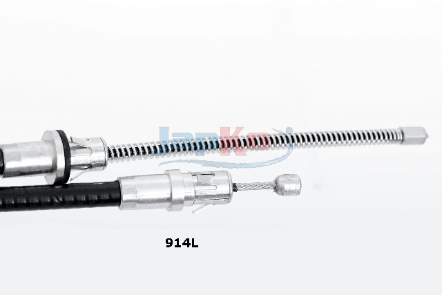 JAPKO Seilzug, Feststellbremse 131914l hinten links für CHRYSLER