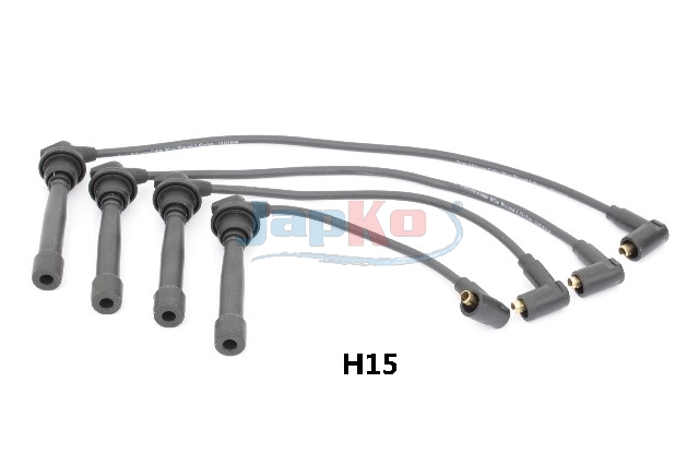 JAPKO Zündleitungssatz 132h15 für HYUNDAI KIA