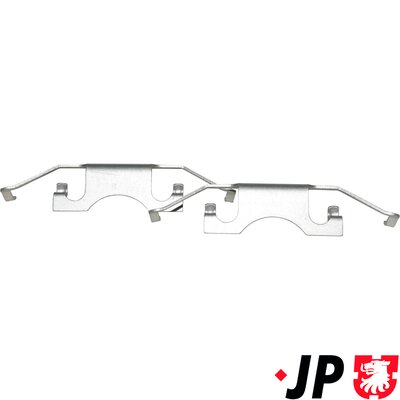 JP GROUP Zubehörsatz, Scheibenbremsbelag 1363750310 Hinterachse für Mercedes
