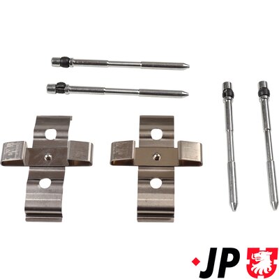 JP GROUP Zubehörsatz, Scheibenbremsbelag 1264006010 Vorderachse