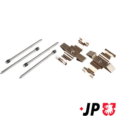 JP GROUP Zubehörsatz, Scheibenbremsbelag 1364005210 Vorderachse