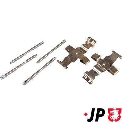 JP GROUP Zubehörsatz, Scheibenbremsbelag 1464004210 Vorderachse