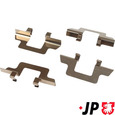 JP GROUP Zubehörsatz, Scheibenbremsbelag 3164003510 Vorderachse